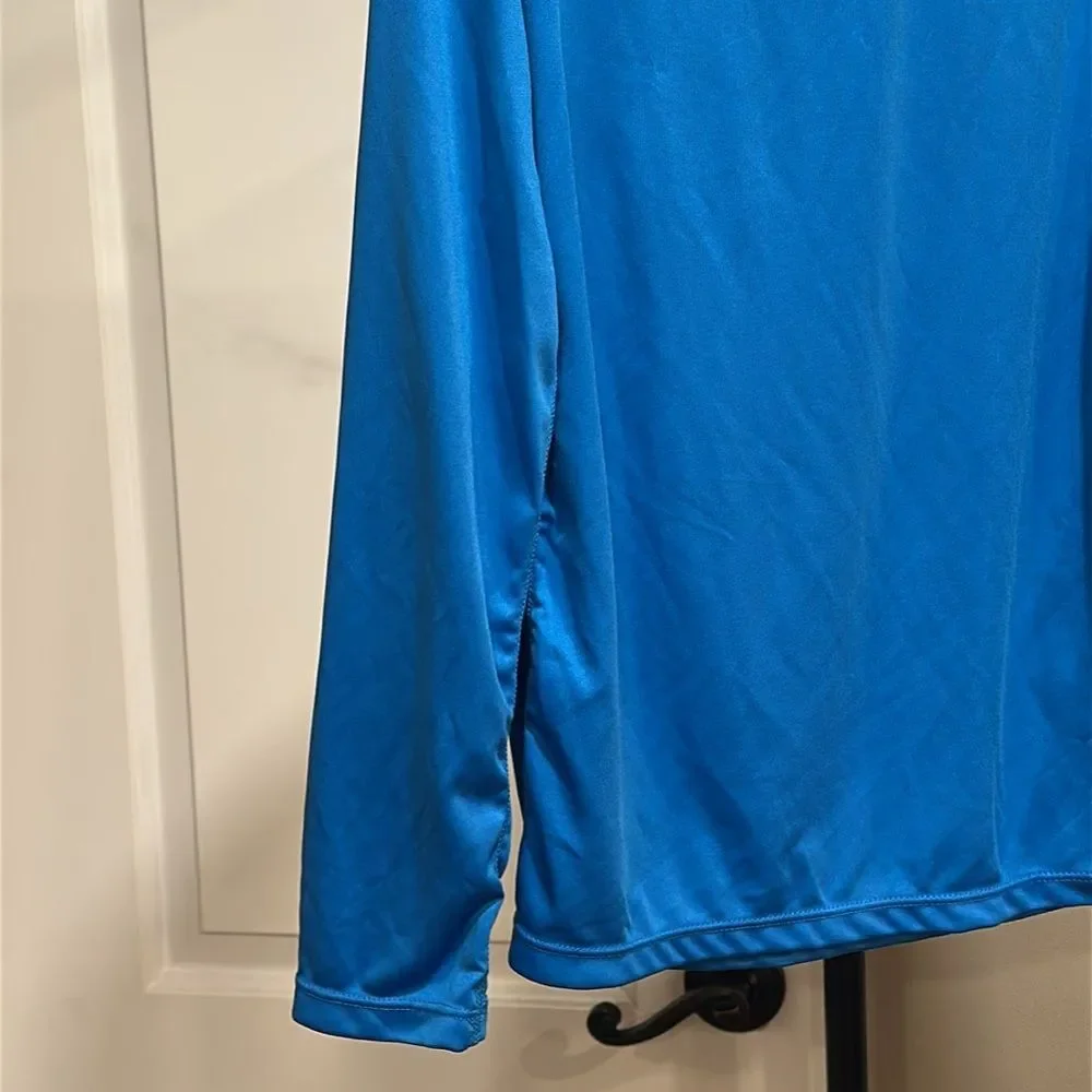 Willit Boy’s Long Sleeve Rash Guard Blue NEW Medium